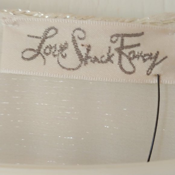 LoveShackFancy Creamy White Silk Romper NWT - Picture 2 of 11